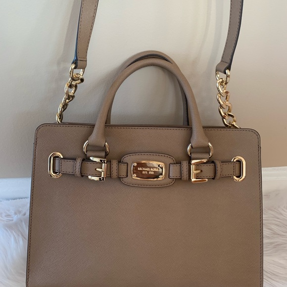 Michael Kors Hamilton Satchel Bag - Picture 3 of 5